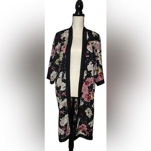 Summer & Rose Women’s Casual Wear Kimono One Size Floral
